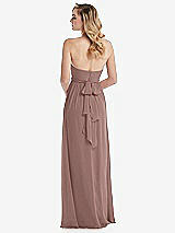 Alt View 7 Thumbnail - Sienna Empire Waist Shirred Skirt Convertible Sash Tie Maxi Dress
