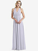 Alt View 5 Thumbnail - Silver Dove Empire Waist Shirred Skirt Convertible Sash Tie Maxi Dress
