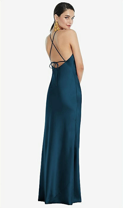 Dessy Bridesmaid Dresses with Halter