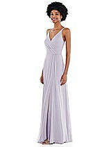 Side View Thumbnail - Moondance Faux Wrap Criss Cross Back Maxi Dress with Adjustable Straps