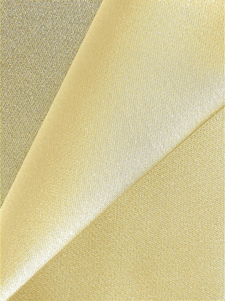 Front View - Pale Yellow Whisper Satin by the Yard