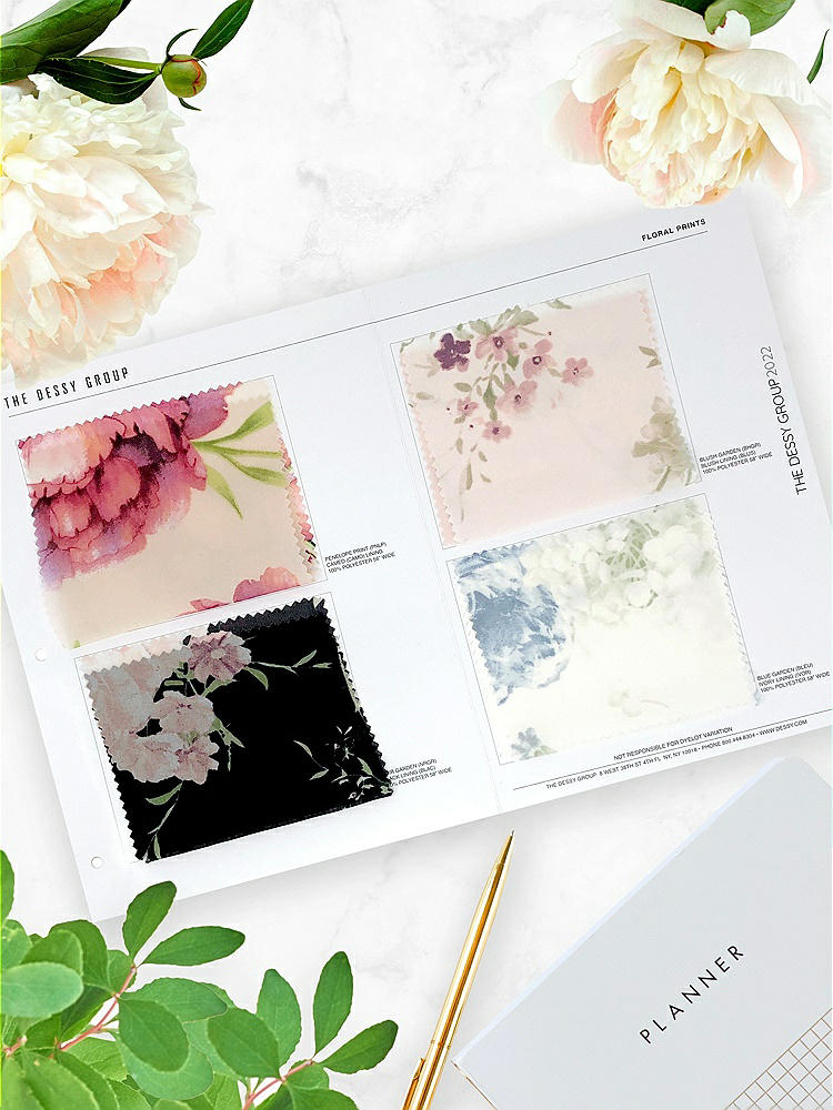 Front View - SS22 Floral Print Master Swatch Palette SS22
