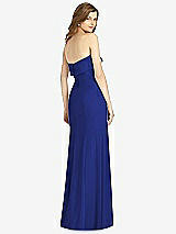 Rear View Thumbnail - Cobalt Blue Bella Bridesmaids Dress BB139