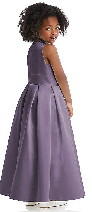 Dark Purple Flower Girl Dresses