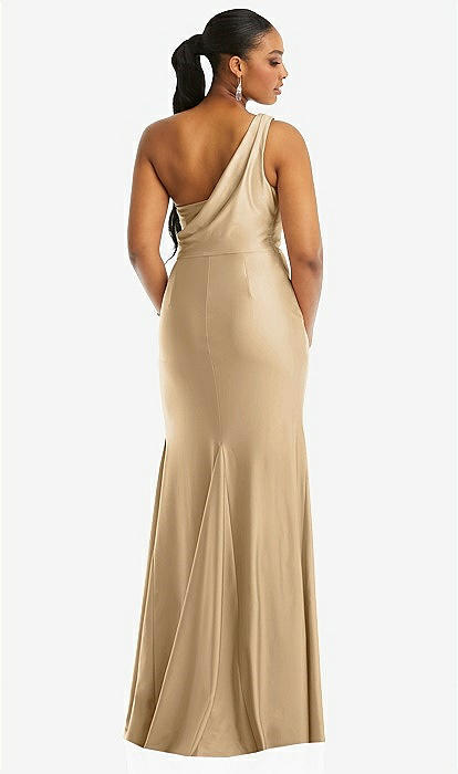 One Shoulder Mermaid Bridesmaid Dress