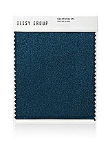 Front View Thumbnail - Atlantic Blue Luxe Stretch Satin Swatch