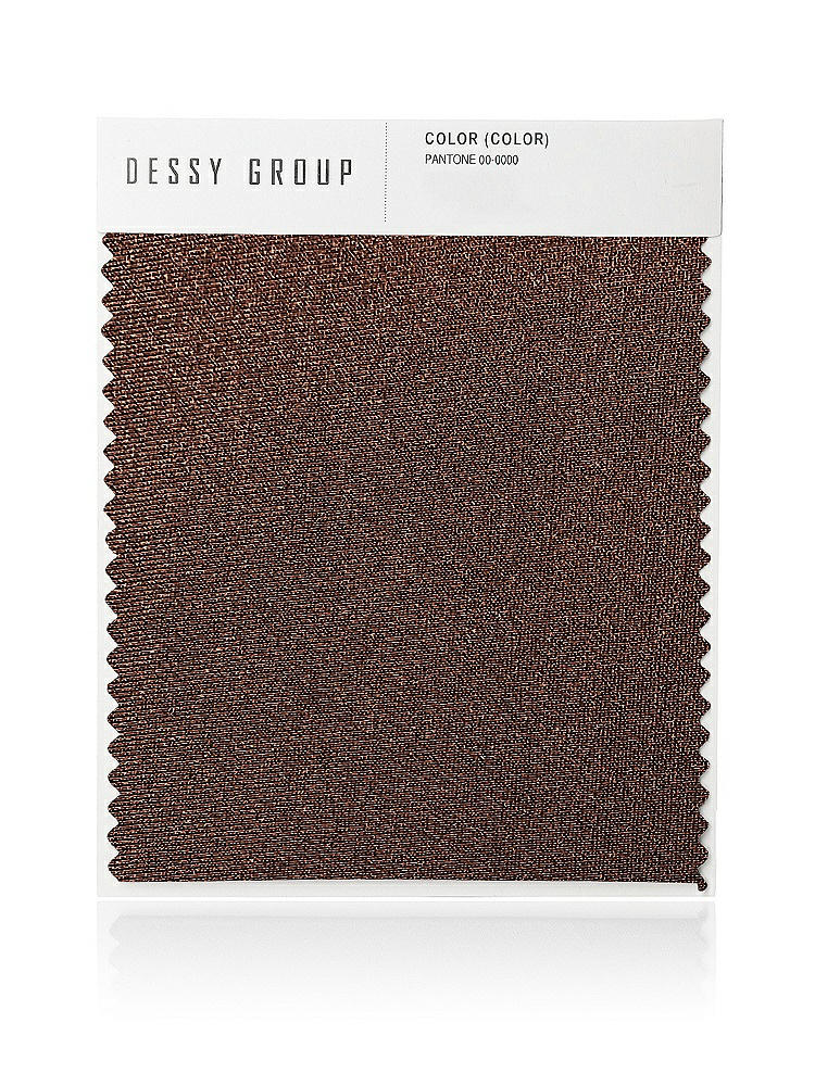 Front View - Cognac Luxe Stretch Satin Swatch