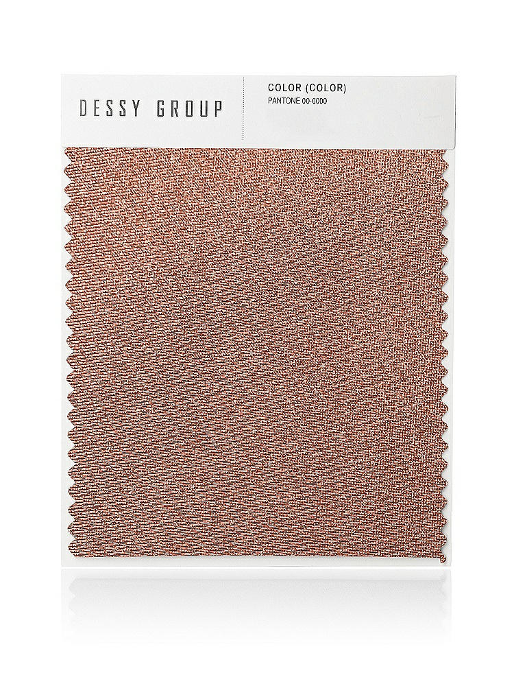 Front View - Copper Penny Luxe Stretch Satin Swatch