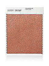 Front View Thumbnail - Copper Penny Luxe Stretch Satin Swatch