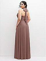 Rear View Thumbnail - Sienna Chiffon Convertible Maxi Dress with Multi-Way Tie Straps