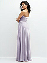 Alt View 3 Thumbnail - Moondance Chiffon Corset Maxi Dress with Removable Off-the-Shoulder Swags