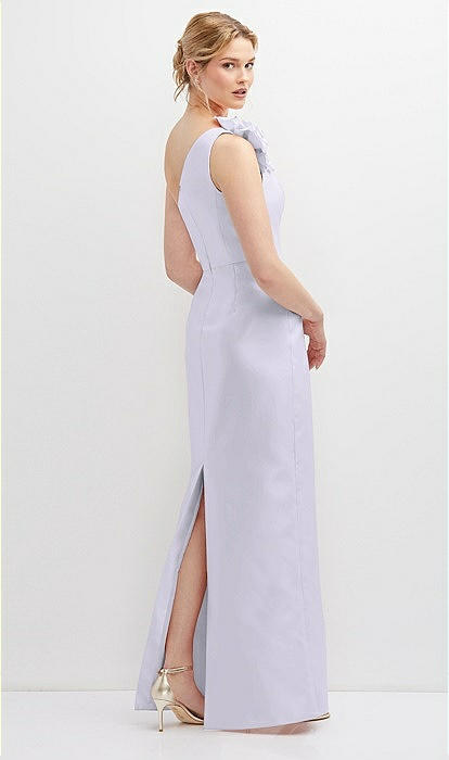 One Shoulder Column Dress