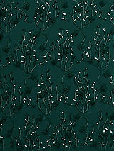 Front View Thumbnail - Evergreen Trellis 3D Sequin Embroidery Fabric by the Yard