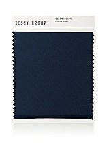 Front View Thumbnail - Midnight Navy Neu Stretch Charmeuse Swatch