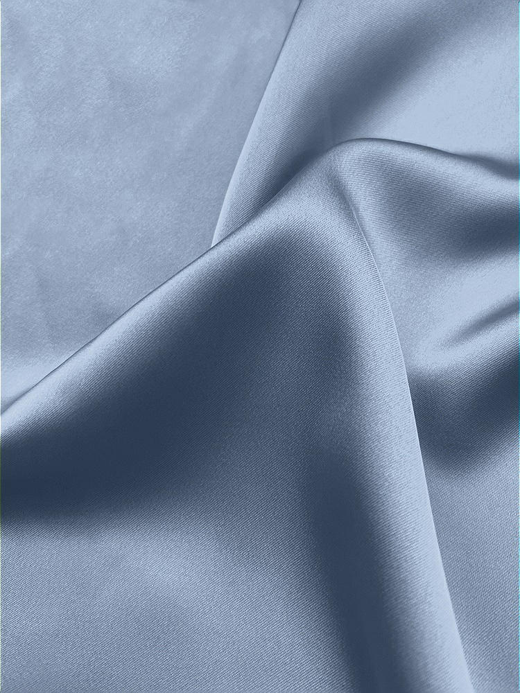 Front View - Cloudy Neu Stretch Charmeuse Fabric by the Yard