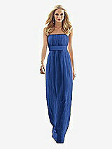 Front View Thumbnail - Classic Blue After Six Bridesmaid Style 6556