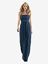Front View Thumbnail - Sofia Blue After Six Bridesmaid Style 6556