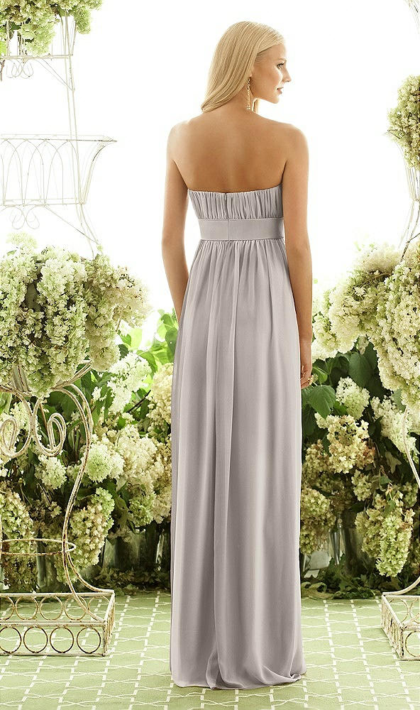 Back View - Taupe After Six Bridesmaid Style 6556