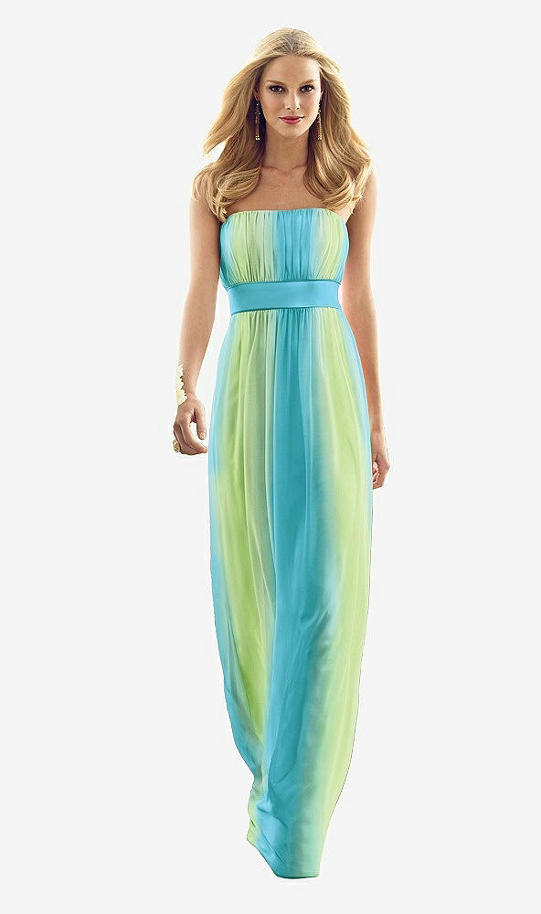 Front View - Tropical Ombre After Six Bridesmaid Style 6556P