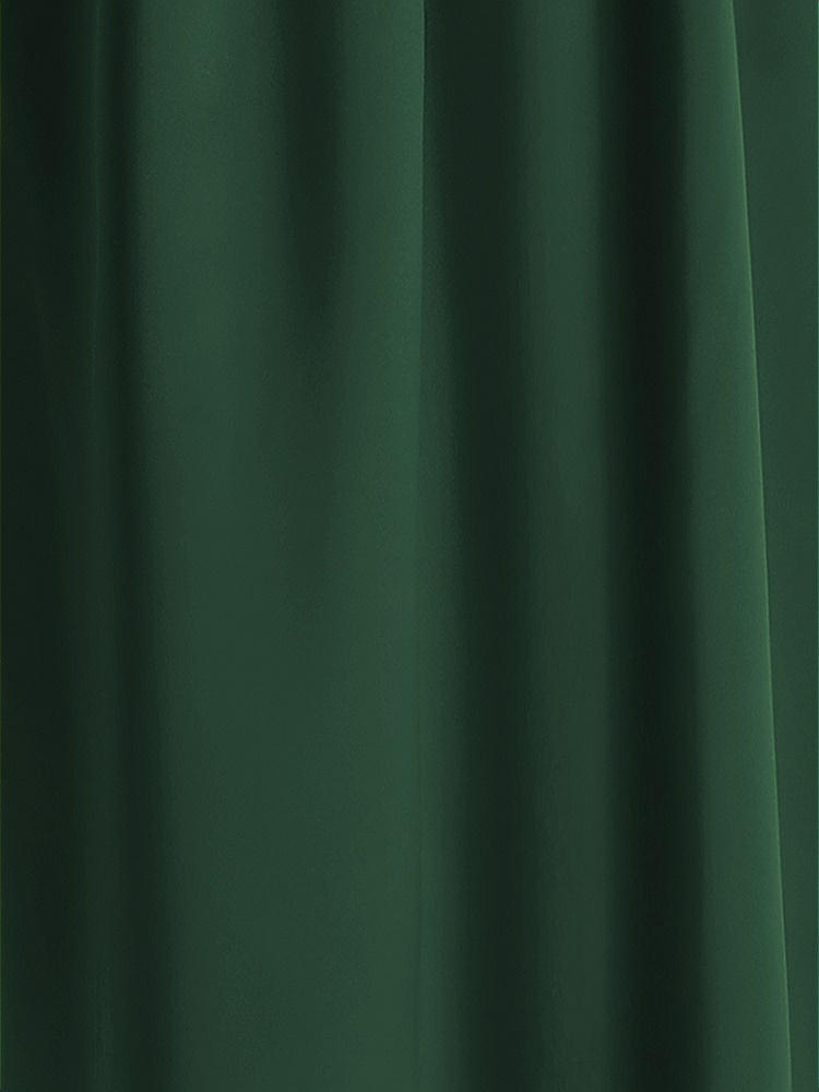 Front View - Hampton Green Matte Satin Fabric by the Yard