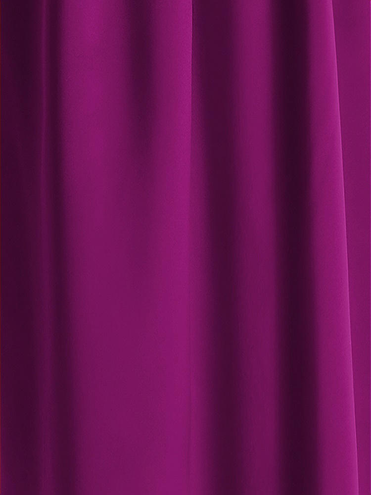 Front View - Persian Plum Matte Satin Fabric by the Yard