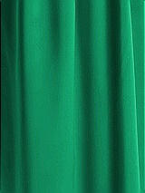 Front View Thumbnail - Pantone Emerald Matte Satin Fabric by the Yard