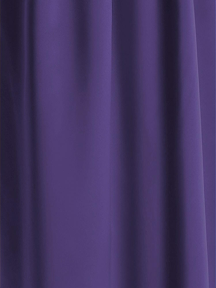 Front View - Regalia - PANTONE Ultra Violet Matte Satin Fabric by the Yard