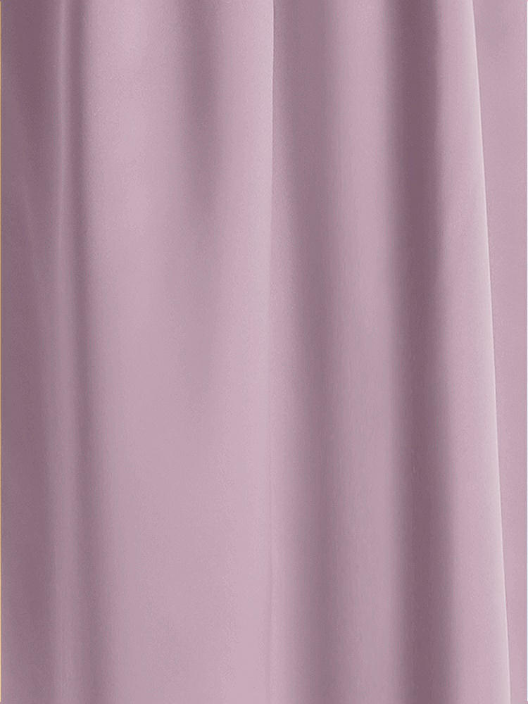 Front View - Suede Rose Matte Satin Fabric by the Yard