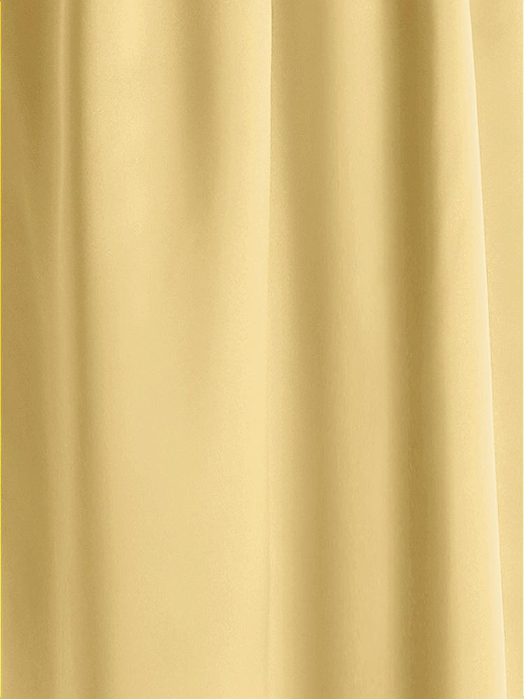 Front View - Buttercup Matte Satin Fabric by the Yard