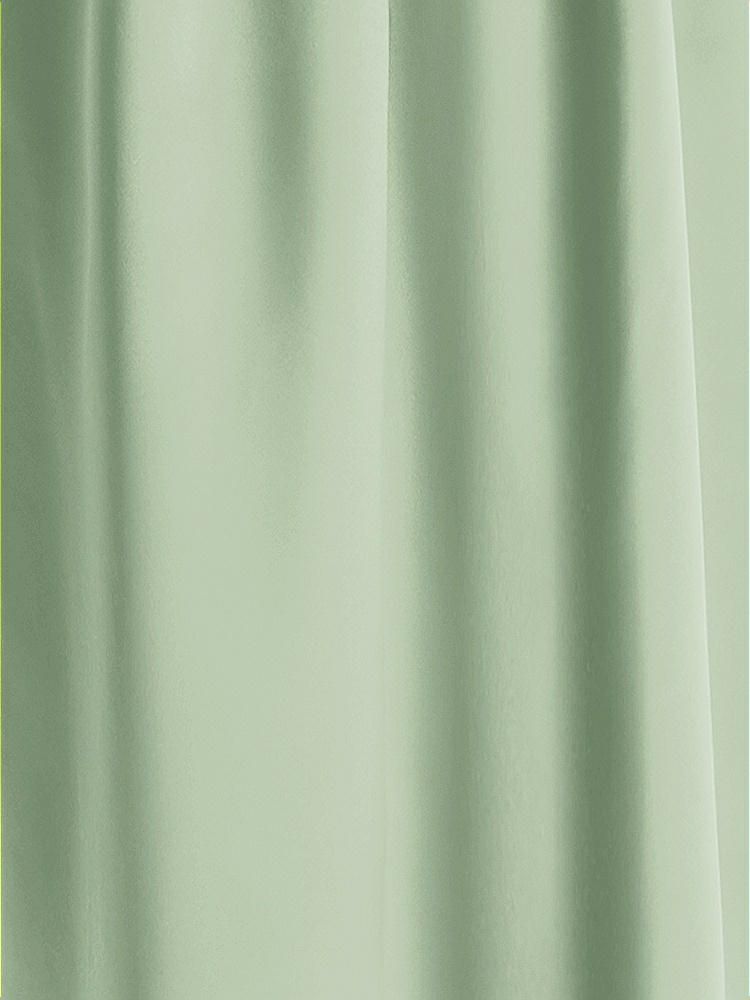 Front View - Celadon Matte Satin Fabric by the Yard
