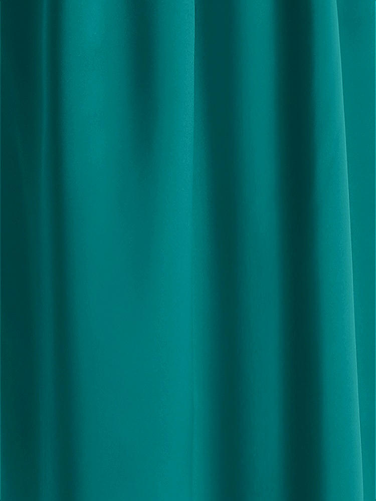 Front View - Jade Matte Satin Fabric by the Yard