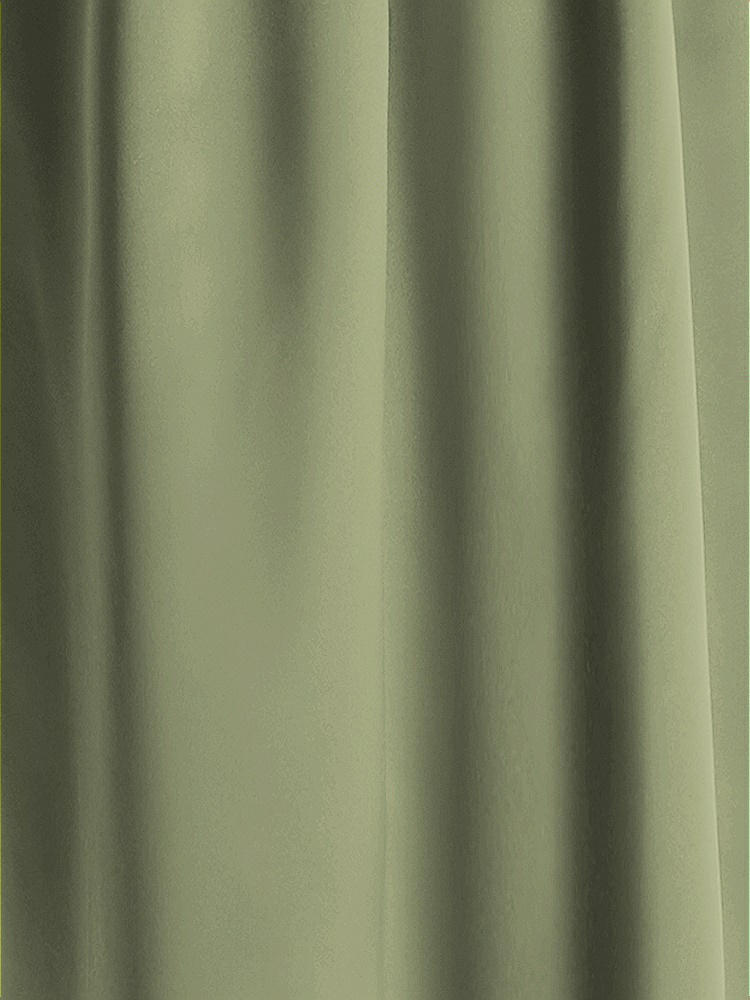 Front View - Kiwi Matte Satin Fabric by the Yard