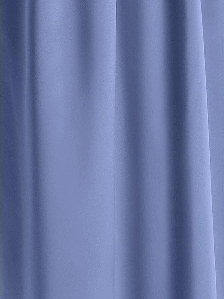 Front View - Periwinkle - PANTONE Serenity Matte Satin Fabric by the Yard