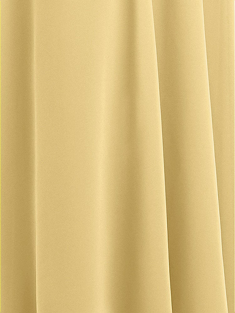 Front View - Buttercup Sheer Crepe Fabric by the Yard