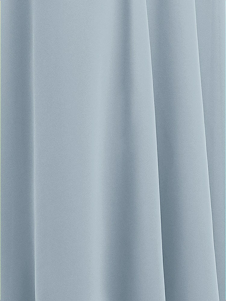 Front View - Mist Sheer Crepe Fabric by the Yard