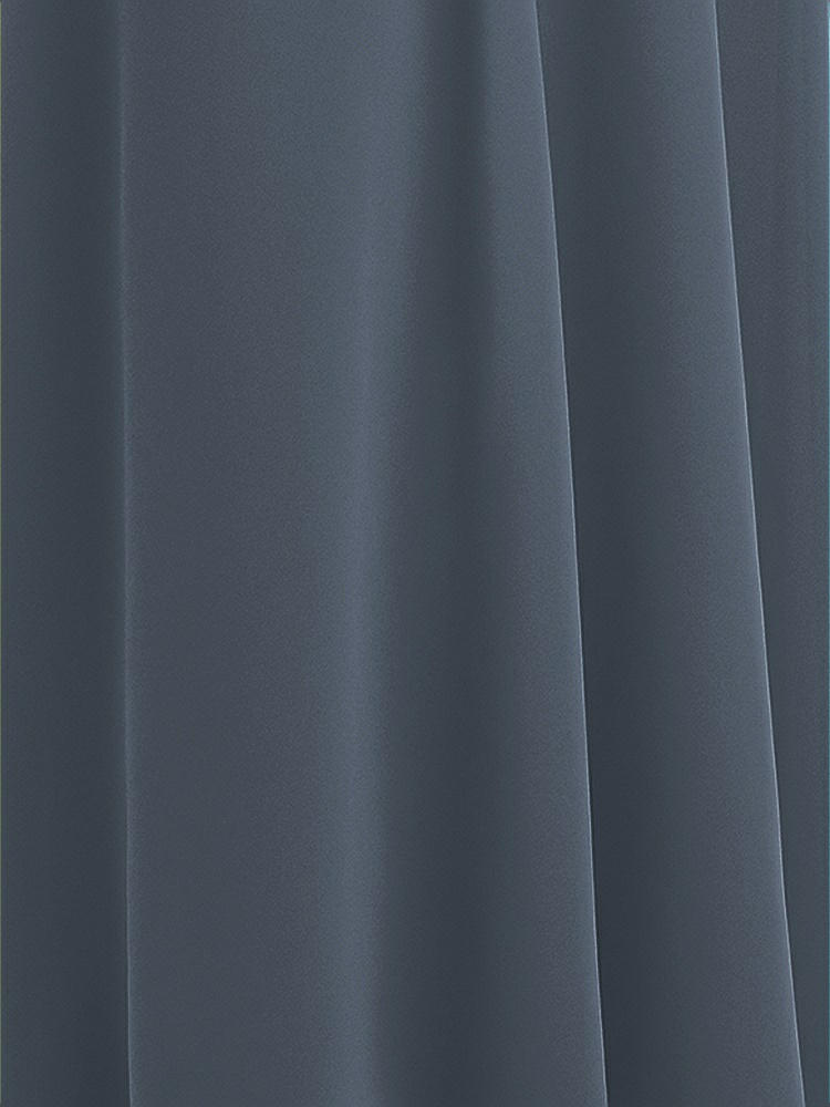 Front View - Silverstone Sheer Crepe Fabric by the Yard