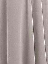 Front View Thumbnail - Taupe Sheer Crepe Fabric by the Yard