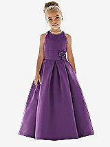 Front View Thumbnail - African Violet Flower Girl Dress FL4022