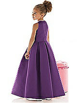 Rear View Thumbnail - African Violet Flower Girl Dress FL4022