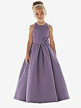Front View Thumbnail - Lavender Flower Girl Dress FL4022