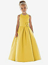 Front View Thumbnail - Marigold Flower Girl Dress FL4022