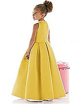 Rear View Thumbnail - Marigold Flower Girl Dress FL4022