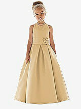 Front View Thumbnail - Venetian Gold Flower Girl Dress FL4022