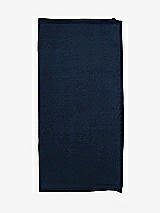 Front View Thumbnail - Midnight Navy Peau de Soie Pocket Squares by After Six