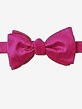 Front View Thumbnail - Sangria Dupioni Bow Ties by After Six