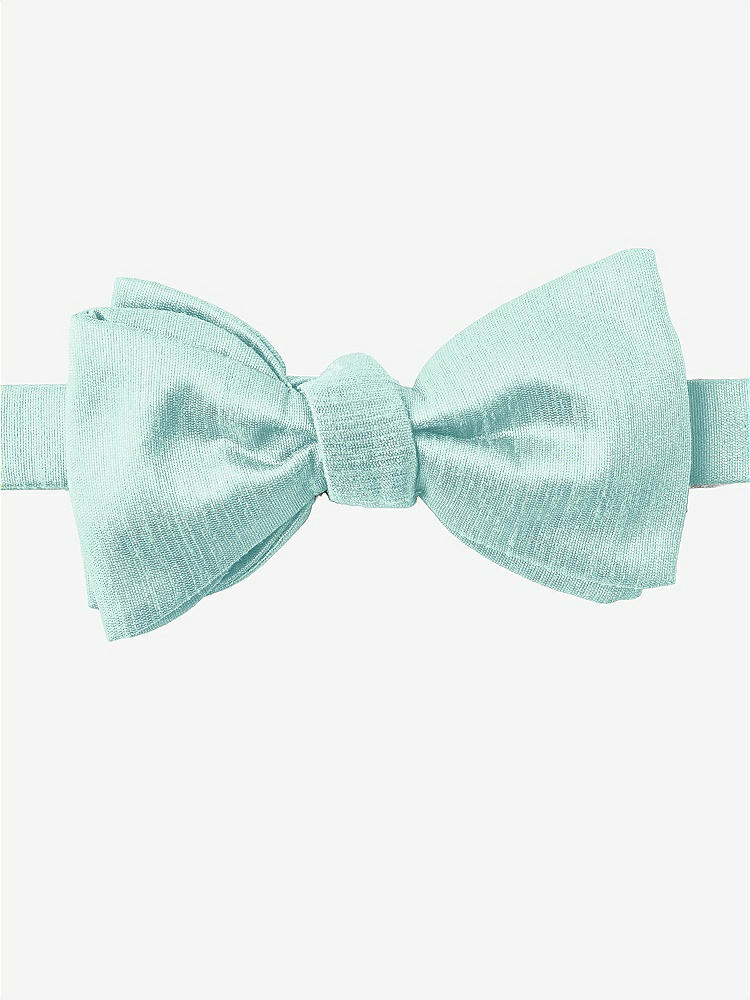 Front View - Seaside Dupioni Bow Ties by After Six