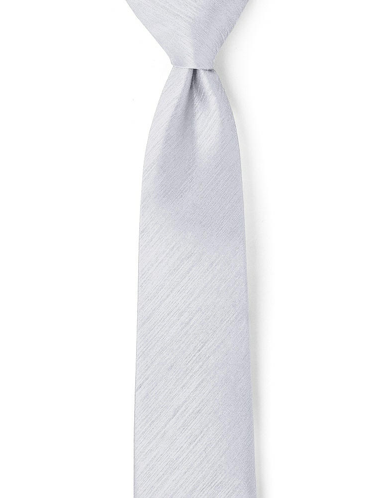 Front View - Dove Dupioni Neckties by After Six