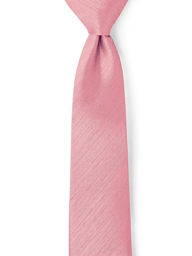 Front View - Papaya Dupioni Neckties by After Six