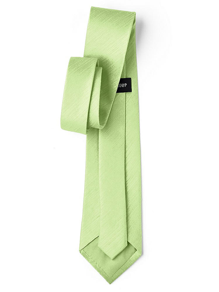 Back View - Pistachio Dupioni Neckties by After Six