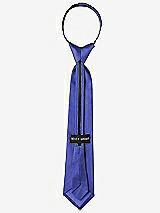 Rear View Thumbnail - Bluebell Peau de Soie Boy's 14" Zip Necktie by After Six